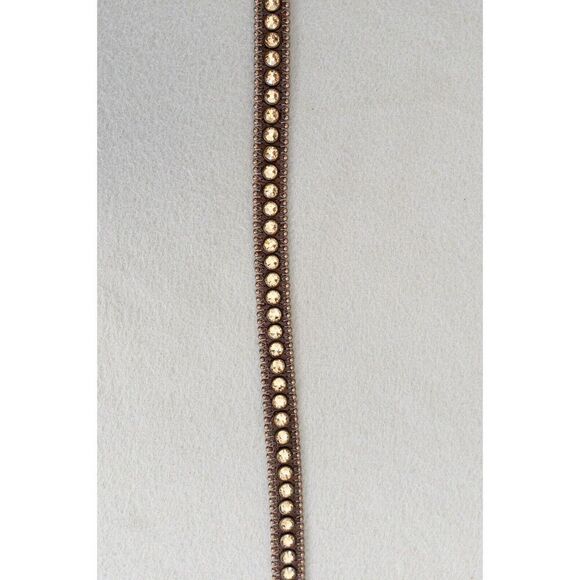 BB Simon Swarovski Crystal Belt‎ Womens Large Skinny
